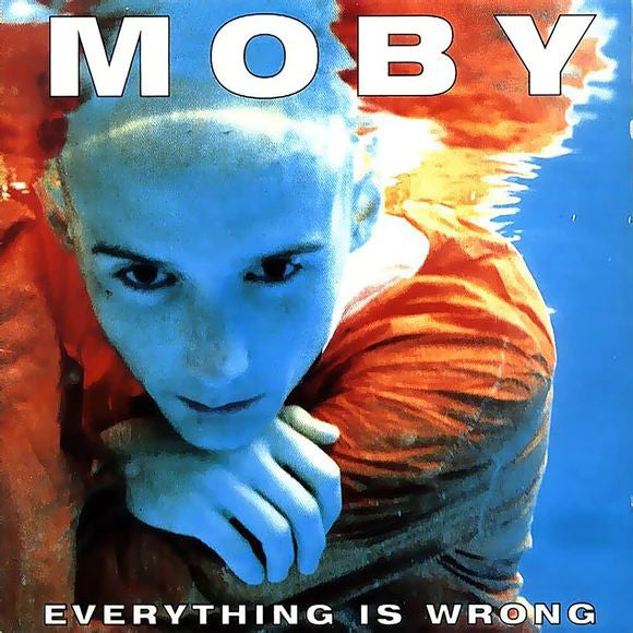 Moby – Everything is Wrong  Vinyle, LP, Édition Limitée, Réédition, Stéréo, Bleu