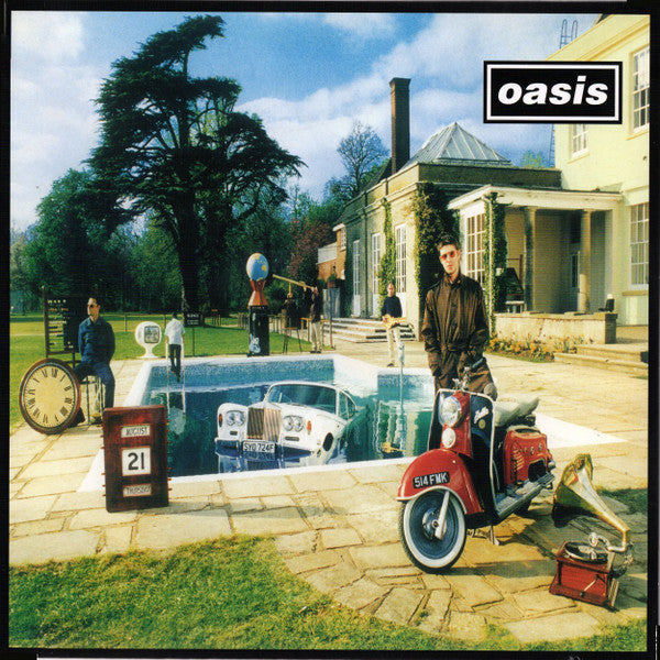 Oasis  – Be Here Now  2 x Vinyle, LP, Album, Édition Limitée, Réédition, Remasterisé, Silver Metallic, 25e Anniversaire