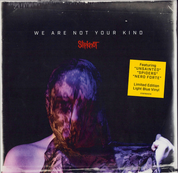 Slipknot – We Are Not Your Kind  2 x Vinyle, LP, Album, Édition Limitée, Réédition, Blue Light
