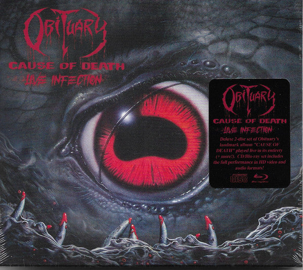 Obituary – Cause Of Death - Live Infection CD + Blu-Ray