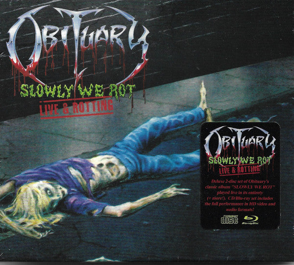 Obituary – Slowly We Rot - Live & Rotting  CD + Blu-Ray