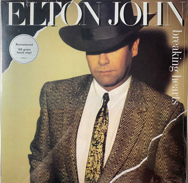 Elton John – Breaking Hearts  Vinyle, LP, Album, Réédition, Remasterisé, 180g