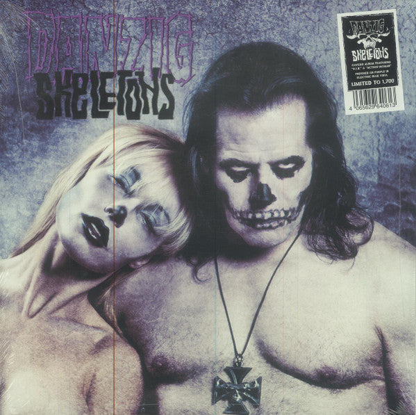 Danzig – Skeletons  Vinyle, LP, Album, Édition Limitée, Repress, Purple in Electric Blue