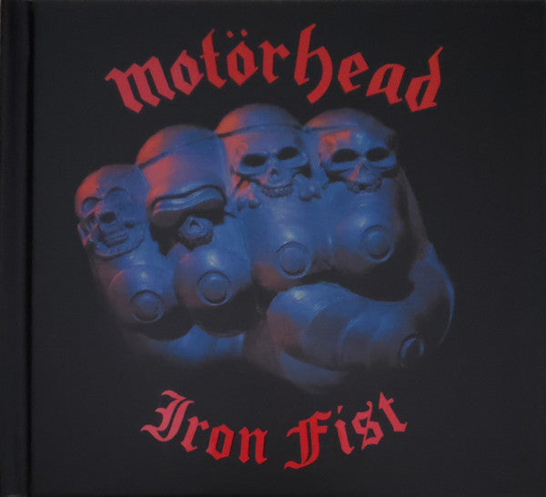 Motörhead – Iron Fist  2 x CD, Album, Réédition, Remasterisé, Édition Deluxe, Digibook, 40th Anniversaire