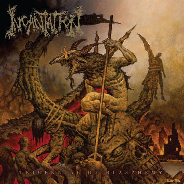 Incantation – Tricennial Of Blasphemy  3 x Vinyle, LP, Compilation, Édition Limitée, Blood Red Edition