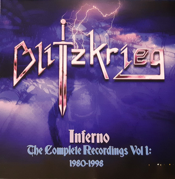 Blitzkrieg  – Inferno (The Complete Recordings Vol 1: 1980-1998) 5 x CD, Album, Réédition, Coffret, Compilation