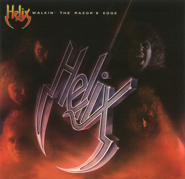 Helix – Walkin' The Razor's Edge  CD, Album, Réédition, Remasterisé