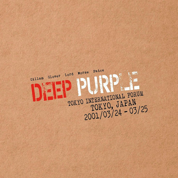 Deep Purple – Live In Tokyo 2 x CD, Album, Édition Limitée, Numéroté, Remastérisé