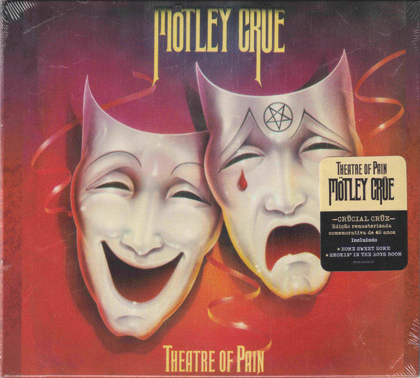 Mötley Crüe – Theatre Of Pain  CD, Album, Réédition, Remasterisé, Digipack