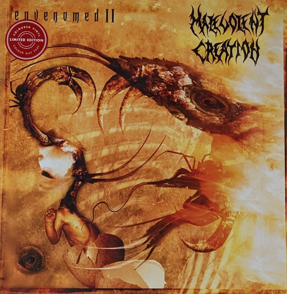 Malevolent Creation – Envenomed II  2 x Vinyle, LP, Album Édition Limitée, Jaune