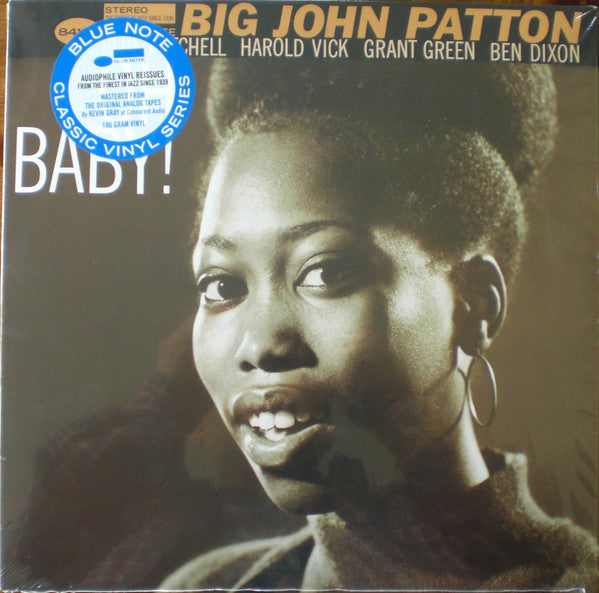 Big John Patton – Oh Baby!  Vinyle, LP, Album, Réédition, Stéréo, 180 g