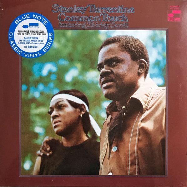 Stanley Turrentine Featuring Shirley Scott – Common Touch  Vinyle, LP, Album, Réédition, Stéréo, 180 g