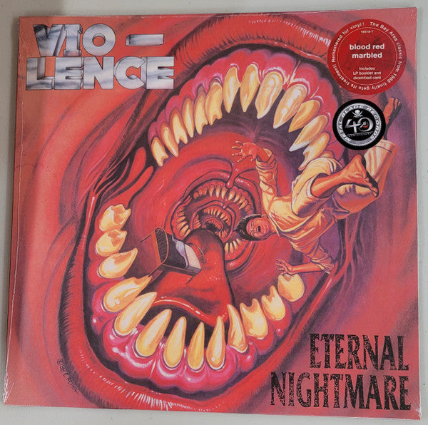 Vio-Lence – Eternal Nightmare  Vinyle, LP, Album, Édition Limitée, Réédition, Remasterisé, Red Blood Marbled