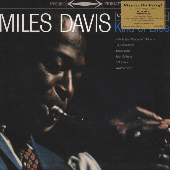Miles Davis – Kind Of Blue  2 x Vinyle, LP, Album, Réédition, Remasterisé, Stéréo, 180 Grammes, Gatefold