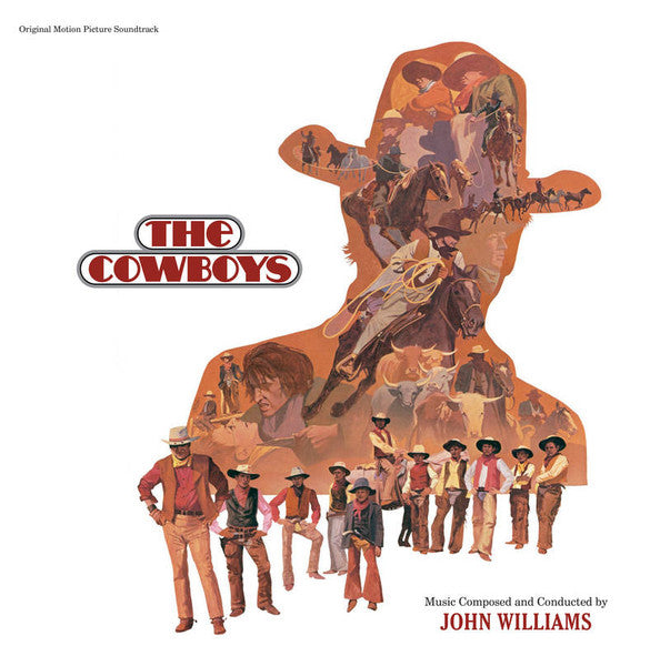 John Williams – The Cowboys (Original Motion Picture Soundtrack)  2 x Vinyle, LP, Album, Édition Deluxe, Édition Limitée, Doré