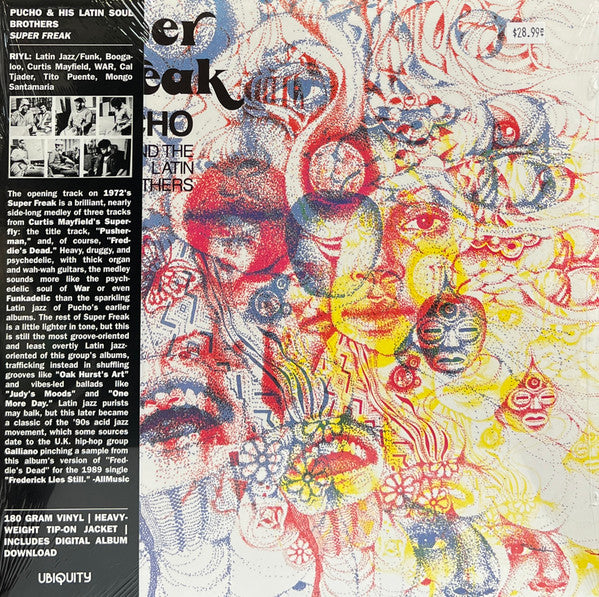 Pucho and His Latin Soul Brothers	- Super Freak  Vinyle, LP, Album, Édition Limitée, 180g