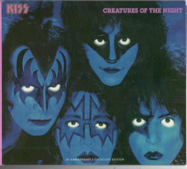 Kiss – Creatures Of The Night  2 x CD, Édition Deluxe, Remasterisé, Digipack