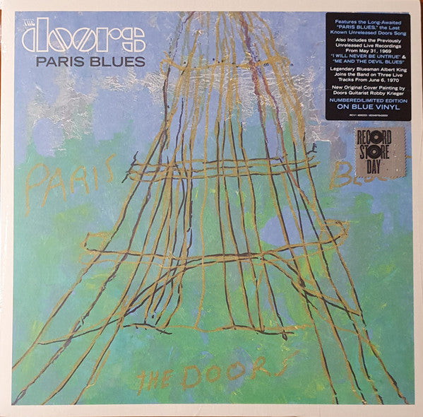 The Doors – Paris Blues  Vinyle, LP, Numéroté, Édition Limitée, Blue