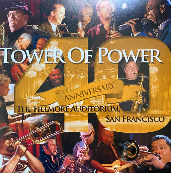 Tower Of Power – 40th Anniversary The Fillmore Auditorium, San Francisco  2 x Vinyle, LP, Album, Édition Limitée, Numéroté, Orange