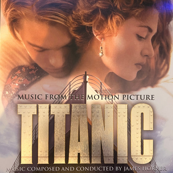 James Horner – Titanic (Music From The Motion Picture)  2 x Vinyle, LP, Édition Limitée, Numéroté, Réédition, Marbré Argent & Noir