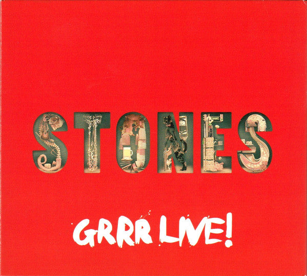 Rolling Stones – Grrr Live! 2 x CD, Album + DVD-Video