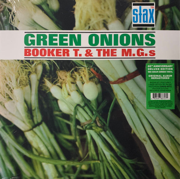 Booker T. & The M.G.s – Green Onions  Vinyle, LP, Album, Réédition, Mono, Vert