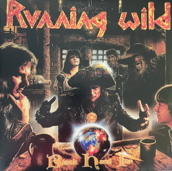 Running Wild – Black Hand Inn  2 x Vinyle, LP, Album, Édition Limitée, Réédition, Remasterisé, Burgundy Red