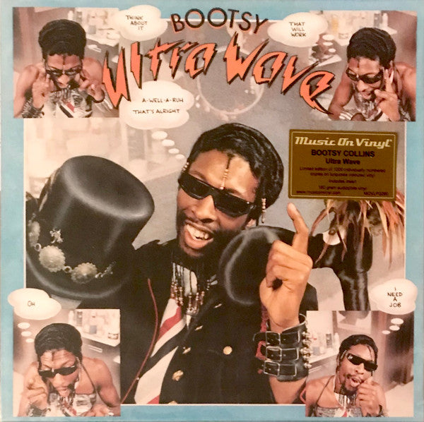 Bootsy Collins – Ultra Wave  Vinyle, LP, Album, Édition Limitée, Numéroté, Réédition, Turquoise