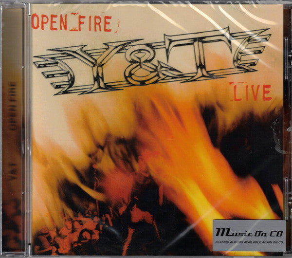 Y & T – Open Fire Live  CD, Album, Réédition