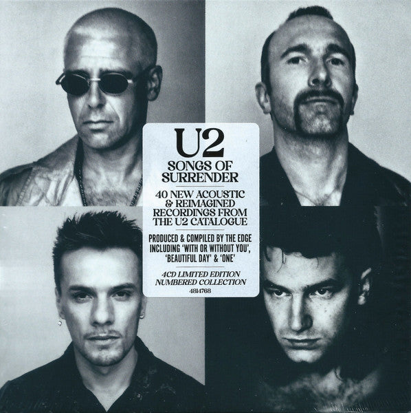 U2 – Songs Of Surrender  4 x CD, Album, Édition de luxe, Édition limitée, Numéroté