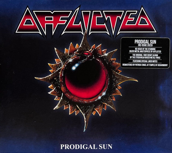 Afflicted – Prodigal Sun  CD, Album, Réédition, Remasterisé, Slipcase