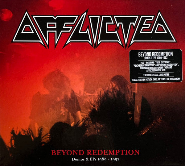 Afflicted – Beyond Redemption (Demos & EPs 1989 - 1992)  2 x CD, Compilation, Remasterisé, Slipcase