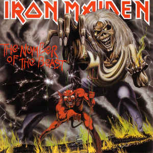 Iron Maiden ‎– The Number Of The Beast  CD, album, Remasterisé