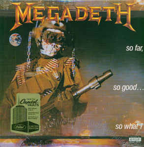 Megadeth ‎– So Far So Good...So What  Vinyle, LP, Album, Réédition
