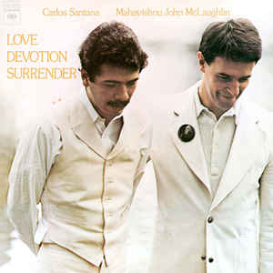 Carlos Santana, Mahavishnu John McLaughlin ‎– Love Devotion Surrender  Vinyle, LP, Album, Edition limitée, Réédition, Stéréo, 180 Grammes