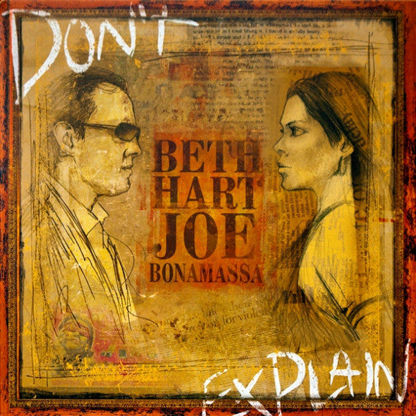 Beth Hart, Joe Bonamassa – Don't Explain Vinyle, LP, Album, Transparent