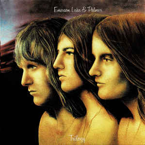 Emerson, Lake &amp; Palmer ‎– Trilogy  CD, album, réédition, réplique vinyle
