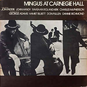 Charles Mingus ‎– Mingus At Carnegie Hall  3 x Vinyle, LP, Album, Réédition, Édition Limité