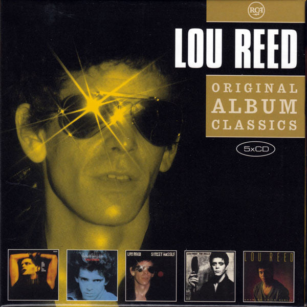 Lou Reed – Original Album Classics  5 x CD, Album, Réédition, Coffret, Compilation