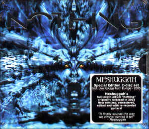 Meshuggah ‎– Nothing  CD, Album, Remasterisé +  DVD-Video, NTSC Slipcase