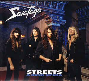 Savatage ‎– Streets (A Rock Opera)  CD, Album, Réédition, Digipak