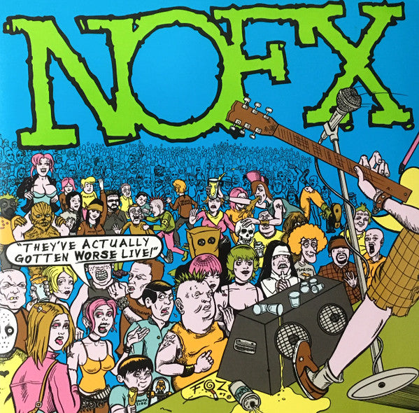NOFX – They've Actually Gotten Worse Live!  2 x Vinyle, LP, Album, Gatefold