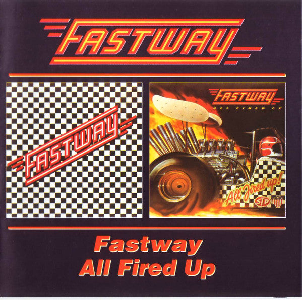 Fastway – Fastway / All Fired Up  CD, Compilation, Réédition, Remasterisé