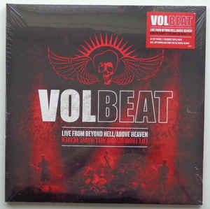 Volbeat ‎– Live From Beyond Hell / Above Heaven  3 × Vinyle, LP, Album, Rouge