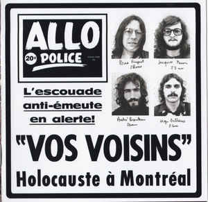 Vos Voisins ‎– Vos Voisins  CD, Album, Réédition, Remasterisé