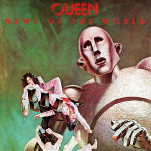 Queen ‎– News Of The World  Vinyle, LP, Album, Réédition, Remasterisé, Gatefold 180