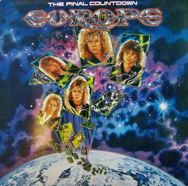 Europe  – The Final Countdown  Vinyle, LP, Album, Édition Limitée, Stéréo, Purple Clear