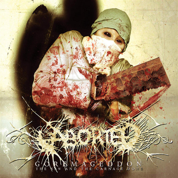 Aborted ‎– Goremageddon: The Saw And The Carnage Done  Vinyle, LP, Album, Édition limitée, Réédition, Rouge Transparent