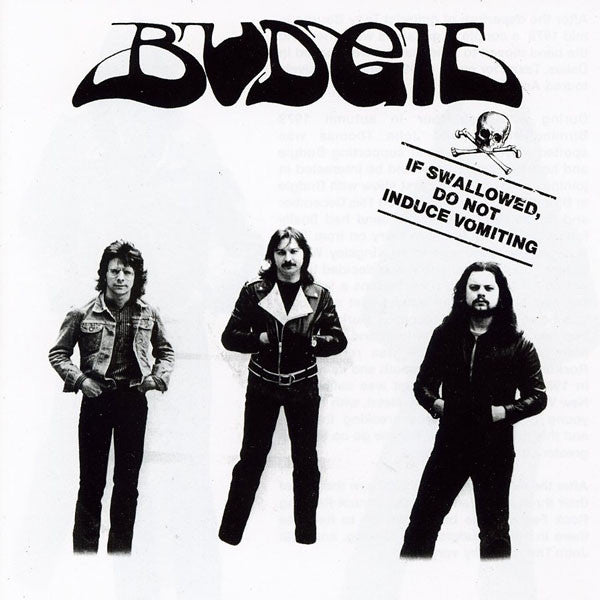 Budgie – If Swallowed, Do Not Induce Vomiting  CD, EP, Réédition, Remasterisé