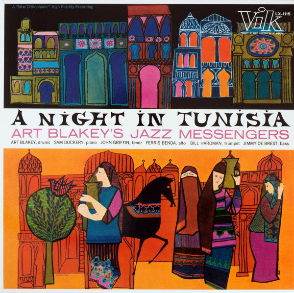 Art Blakey's Jazz Messengers – A Night In Tunisia  Vinyle, LP, Album, Réédition, Remasterisé, 180 grammes